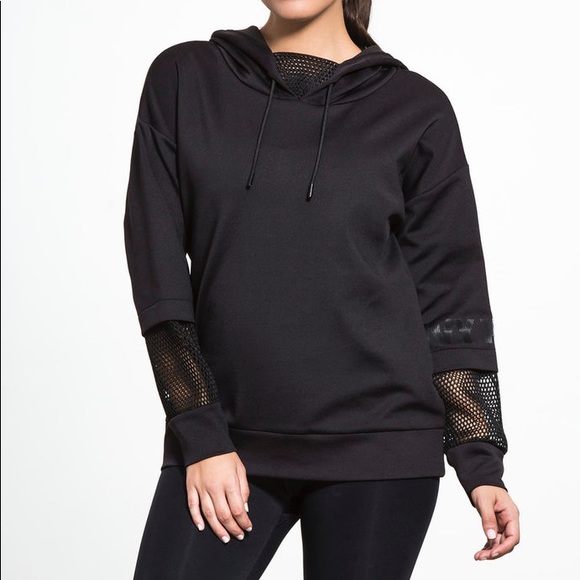 ivy park mesh hoodie